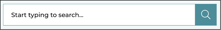 The My Computer My Way search box, reading Start typing to search.