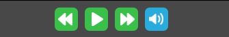 The Kurzweil reading toolbar with previous, play, next and audible reading buttons.